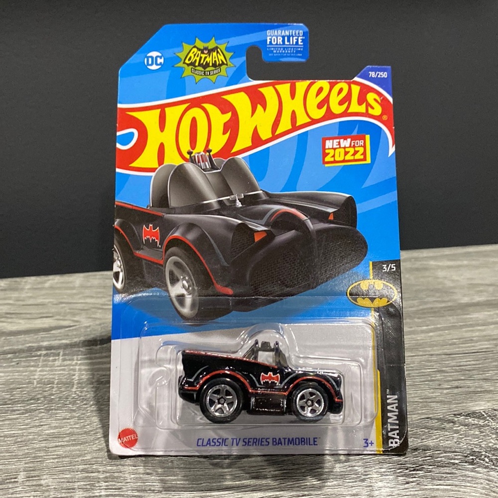 Hot Wheels | Batman #3 of 5 Vehicles: Classic TV Series Batmobile - 1:64 Scale